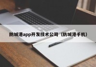 防城港app开发技术公司（防城港手机）