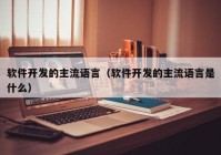 软件开发的主流语言（软件开发的主流语言是什么）